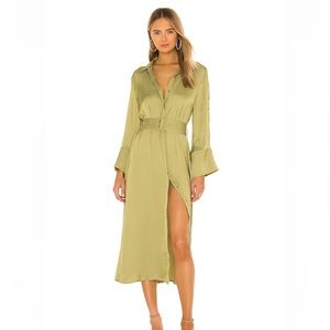 NWT Elliatt Aviary Midi Shirt Dress